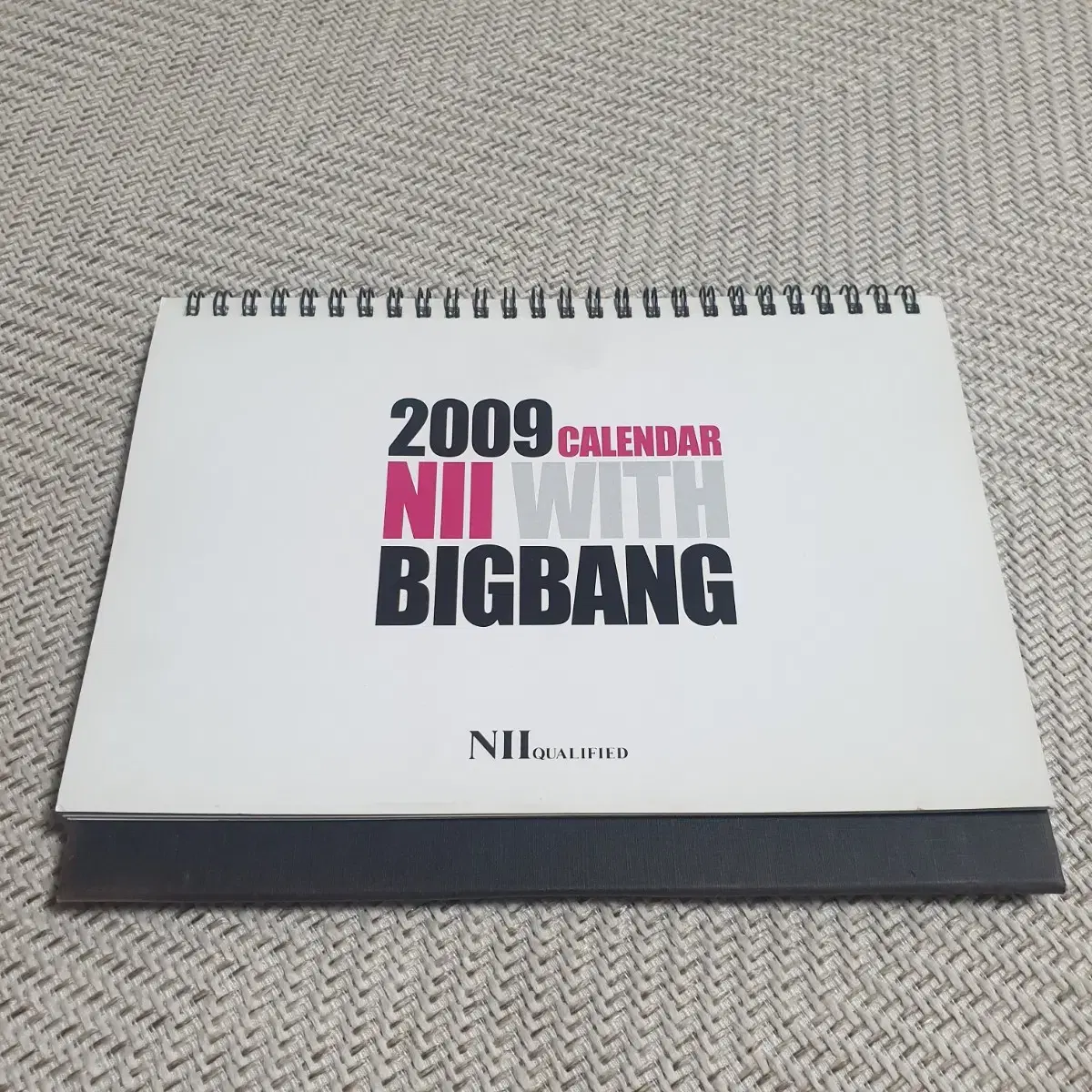 빅뱅굿즈 2009년 NII with 빅뱅 캘린더